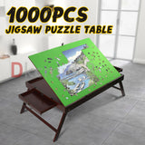 Synthesis board jigsaw puzzle table storage folding tilting table 1000 pcs