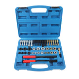 Proium 42PCS Thread Repair Restorer Kit Thread Chaser Set UNF UNC Rethreading Tool