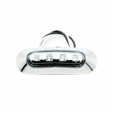 10x 4 LED White Side Marker Clearance Light For Trailer Caravan Truck 12V 24V AU