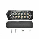 10X Amber 12LED Car Truck Emergency Beacon Warning Hazard Flash Strobe Light Bar