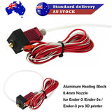 Creality 3D MK8 Assembled Extruder Hot End Kit for Ender-3/Ender-<wbr>3s/En printer