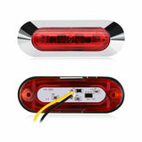 10x LED CLEARANCE LIGHTS SIDE MARKER LAMP RED TRAILER TRUCK CARAVAN 12V/24V AU