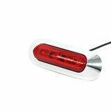 10x LED CLEARANCE LIGHTS SIDE MARKER LAMP RED TRAILER TRUCK CARAVAN 12V/24V AU