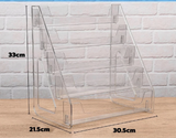 Trading Card Display Stand, 5 Tier Vertical Holder for Baseball Basketball Sport