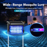 Solar Bug Zapper Outdoor Mosquito & Fly Killer Lamp
