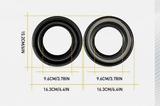 2X Gearbox Driveshaft Diff Oil Seal Set