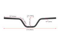 Motorbike OR Bike Handlebars   Z125 22mm 7/8 inch