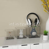 40*40*40 Acrylic Display Case Dustproof Box Perspex Clear Collectibles Model UK