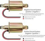 Universal 6 Volt Electric Fuel Pump with Installation Kit Replacement