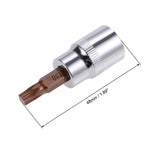 3 Pcs 3/8-Inch Drive Torx T30 Bit Socket S2 Steel 48mm Length