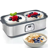 Ultimate Probiotic Yogurt Maker with Adjustable Time & Temp Control