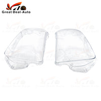 Pair Left+Right Headlight Lens Cover Clear