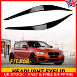 Gloss Black Headlight Eyebrows M140I M135I