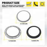 Front Swivel Hub Axle Joint Seal Set