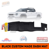 Dash Mat SHARK 6 with HUD 10/2024-2026 Black DM1724D