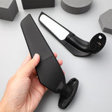 Pair Swivel Wing Fin Rear View Mirror
