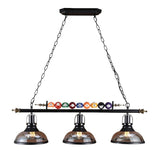 Pool Table Pendant Light Island Light Billiard Balls Hanging Light