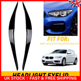 Gloss Black Headlight Eyebrows M140I M135I