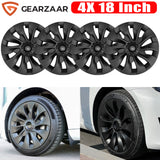 Wheel Cover Hubcaps Rim Cover Matte Black