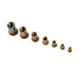 Rivet Nut Tool Kit Zinc Steel Rivnut Insert Threaded