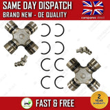 REAR PROPSHAFT UJ UNIVERSAL JOINT X2 KIT PAIR