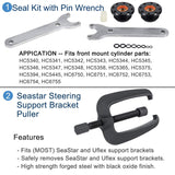 Steering Cylinder Seal HS5157 + Bracket Puller + Bleed Kit
