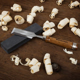 10PCS Woodworking Wood Chisel Set with Wooden Box Honing Guide Sharpening Stone