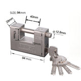 94mm  Shipping Container Monoblock Trailer Pad Lock Box