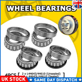 4x Trailer Wheel Bearings Hub Jetski