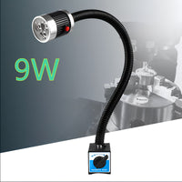 9W CNC LED Light Lamp Magnetic Base For Machine Work Tool Lathe Milling
