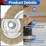 2x Wire Wheel Brush