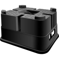 Caravan Jack & Jockey Block for RV Trailer Camper Stackable Heavy Duty 6T Rated