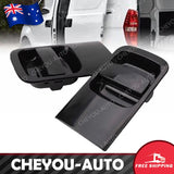 Pair LH+RH OUTER SLIDING Door Handle Black For Hyundai ILoad / IMax 2008-2015 AU