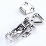 4Pcs 304 Marine Stainless Steel Toggle Latch Clampe with Keyhole Fastener Clamp