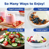 Ultimate Probiotic Yogurt Maker with Adjustable Time & Temp Control
