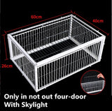 Feral Pigeon Trap Humane Pest Control Multi Trap Catch Foldable W/ Four Channel