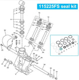 Power Trim Tilt Unit Seal Kit