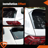 Rear Window Spoiler Side Wing Cover Trim