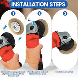 2x Wire Wheel Brush