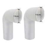 Flexible Air Conditioner Parts Exhaust Pipe Vent Hose Tube Duct Outlet