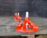 Spin Tile Leveling System Starter Kit 2mm (200 x Base Tile Spacers, 100 x Caps)
