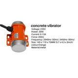 Concrete Vibrator Vibration Motor 30W 220V 3000Rpm Single Phase5440