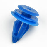 50x Blue Plastic Front Rear Wheel Arch Moulding Fasteners