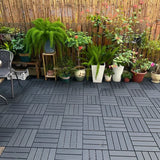 12Pack 30x30cm Heavy Duty Deck Tiles - Anti-Slip Interlocking Floorfor Outdoor
