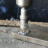10PCS/Set 16-53mm Carbide Tip TCT Drill Bit Hole Saw Stainless Steel Metal Alloy