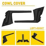 Front LH & RH Windshield Wiper Cowl Panel
