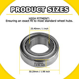 4x Trailer Wheel Bearings Hub Jetski,Boat,Bike,ATV High Quality Kit-44643/10
