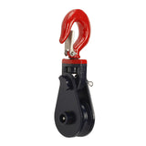 4 Ton Snatch Block with Hook Heavy Duty Lifting Pulley Carbon Steel