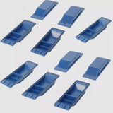 10PCS Shipping Container Air Vent Kit Heavy Duty Shipping Container Blue