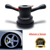 40mm 3mm Wheel Balancer Quick Release Wing Nut+Pressure Cup Hub Tire Change Tool